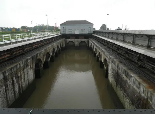 Schleuse Brunsbüttel